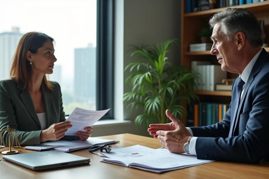 Advogado orientando paciente sobre terapias não cobertas pelo plano de saúde