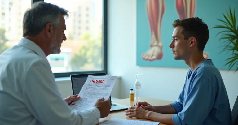 Reumatologista explica tratamento com Actemra Tocilizumabe a paciente e mostra negativa do plano de saúde