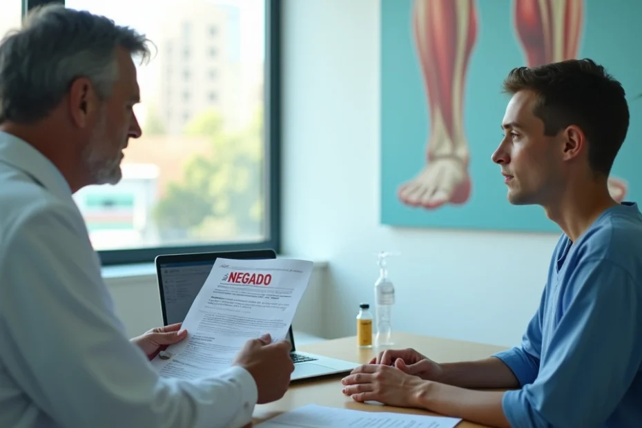 Reumatologista explica tratamento com Actemra Tocilizumabe a paciente e mostra negativa do plano de saúde