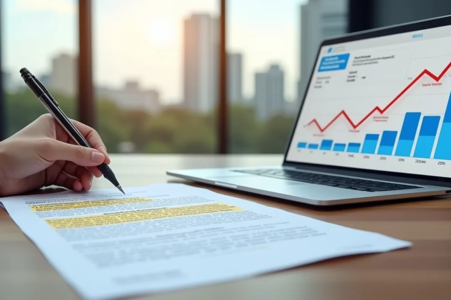 Beneficiário destaca reajuste alto em contrato de plano de saúde com gráfico crescente ao lado
